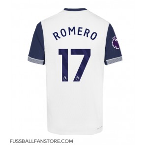 Tottenham Hotspur Cristian Romero #17 Replik Heimtrikot 2024-25 Kurzarm